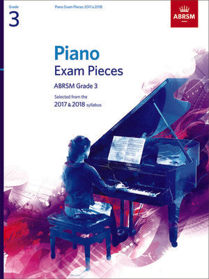 ABRSM PIANO EXAM PIECES 2017-2018 GR 3