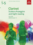CLARINET SCALES & ARPS/SIGHTREADING GR 1-5 FROM 2018