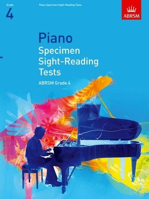 ABRSM PIANO SPECIMEN SIGHT READING TESTS GR 4 2009