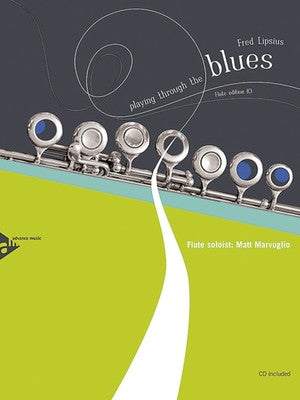 PLAYING THROUGH THE BLUES FLUTE BK/CD