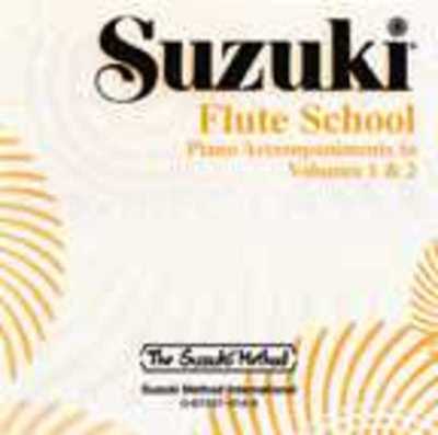 SUZUKI FLUTE SCHOOL BK 1 & 2 FLT PNO ACC CD