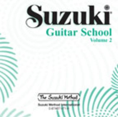 SUZUKI GUITAR SCHOOL VOL 2 CD