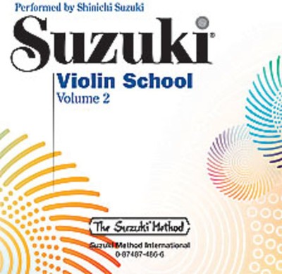 SUZUKI VIOLIN SCHOOL BK 2 CD SUZUKI