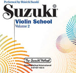 SUZUKI VIOLIN SCHOOL BK 2 CD SUZUKI