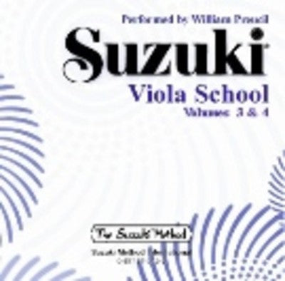 SUZUKI VIOLA SCHOOL VOL 3 & 4 CD PREUCIL