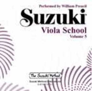 SUZUKI VIOLA SCHOOL VOL 5 CD PREUCIL