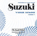 SUZUKI VIOLIN SCHOOL BK 7 CD TOYODA