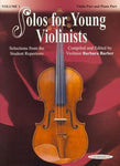 SOLOS FOR YOUNG VIOLINISTS VOL 1