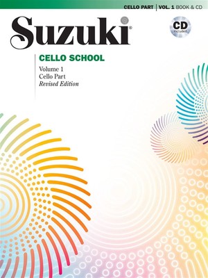 SUZUKI CELLO SCHOOL VOL 1 CELLO PART BK/CD