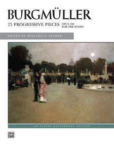 BURGMULLER - 25 PROGRESSIVE STUDIES OP 100