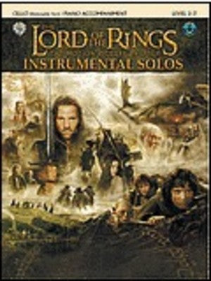 LORD OF THE RINGS INST SOLOS FLUTE BK/CD