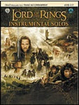 LORD OF THE RINGS INST SOLOS FLUTE BK/CD