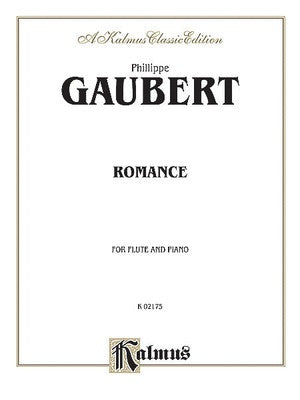 GAUBERT - ROMANCE FOR FLUTE/PIANO