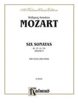 MOZART - 6 SONATAS VOL 2 K 13 TO 15 FLUTE/PIANO