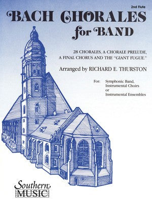 BACH CHORALES FOR BAND 2ND FLUTE