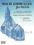 BACH CHORALES FOR BAND 2ND ALTO SAXOPHONE