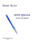 BLOCH - SUITE MODALE FOR FLUTE/PIANO