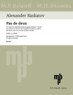 RASKATOV - PAS DE DEUX SOPRANO/SOPRANO SAX