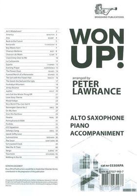 WON UP ALTO SAX PIANO ACCOMPANIMENT