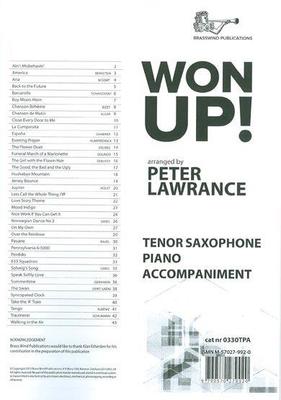 WON UP TENOR SAX PIANO ACCOMPANIMENT