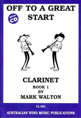 OFF TO A GREAT START CLARINET BK 1 BK/CD