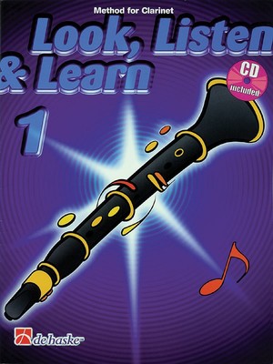 LOOK LISTEN & LEARN PART 1 CLARINET BK/CD (O/P SUB)