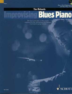 IMPROVISING BLUES PIANO METHOD BK/CD