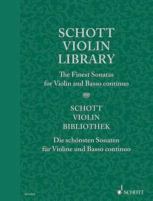 SCHOTT VIOLIN LIBRARY VIOLIN & BASSO CONTINUO