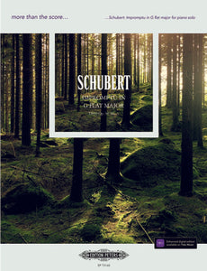 SCHUBERT - IMPROMPTU IN G FLAT MAJOR MORE THAN THE SCORE