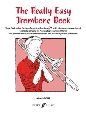 REALLY EASY TROMBONE BOOK WITH PIANO