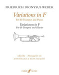 WEBER - VARIATIONS IN F TRUMPET/PIANO