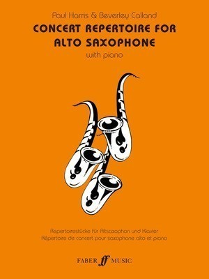 CONCERT REPERTOIRE ALTO SAX/PIANO