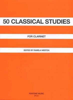 50 CLASSICAL STUDIES FOR CLARINET ED WESTON