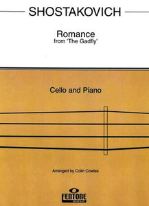 ROMANCE FROM THE GADFLY OP 97 CELLO/PIANO