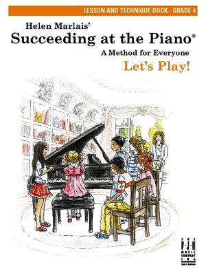 SUCCEEDING AT THE PIANO GR 4 LESSON & TECHNIQUE BOOK