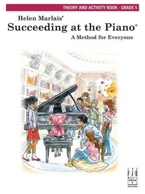 SUCCEEDING AT THE PIANO GR 5 THEORY & ACTIVITY BOOK BK/CD