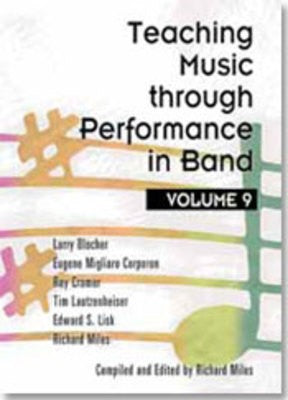 TEACHING MUSIC THROUGH PERF BAND BK V9