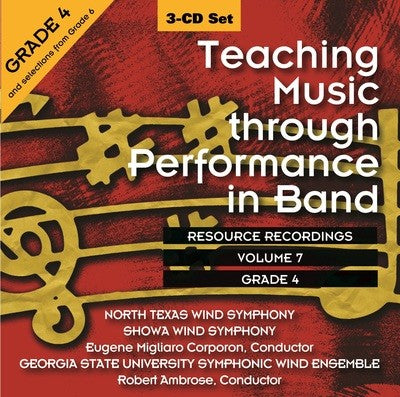 TEACHING MUSIC THROUGH PERF BAND CD V7 GR 4 & 5