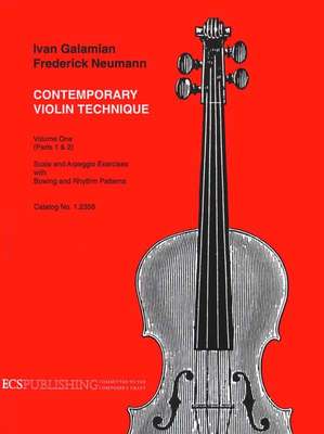 CONTEMPORARY VIOLIN TECHNIQUE BK 1 PT 1 AND 2 (DNU SUB)