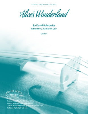 ALICES WONDERLAND FOR STRING ORCHESTRA SO4 SC/PTS