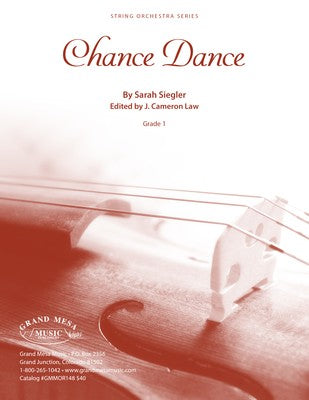 CHANCE DANCE FOR STRING ORCHESTRA SO1 SC/PTS