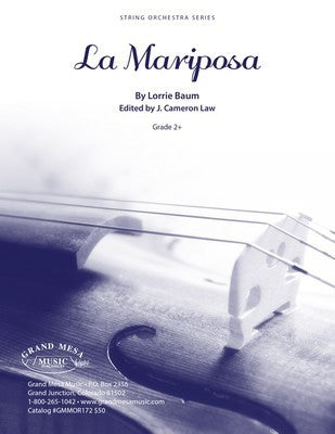 LA MARIPOSA FOR STRING ORCHESTRA SO2.5 SC/PTS