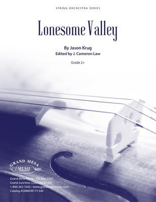 LONESOME VALLEY FOR STRING ORCHESTRA SO2 SC/PTS
