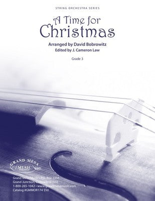 A TIME FOR CHRISTMAS FOR STRING ORCHESTRA SO3 SC/PTS