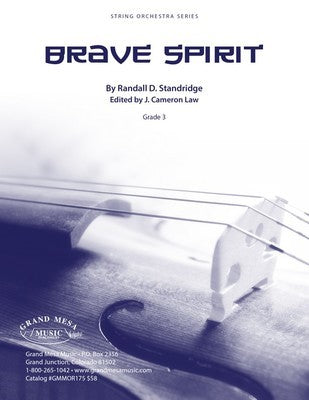 BRAVE SPIRIT FOR STRING ORCHESTRA SO3 SC/PTS