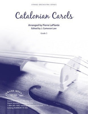 CATALONIAN CAROLS FOR STRING ORCHESTRA SO3 SC/PTS