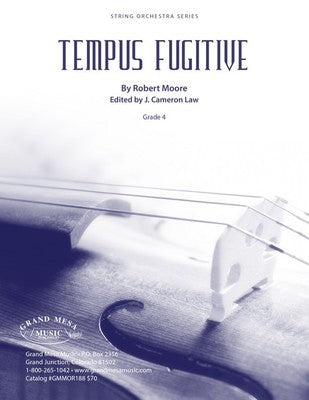 TEMPUS FUGITIVE FOR STRING ORCHESTRA SO4 SC/PTS