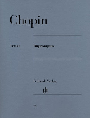 CHOPIN - IMPROMPTUS URTEXT ED ZIMMERMANN THEOPOLD