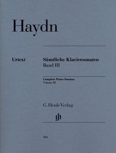 HAYDN - PIANO SONATAS VOL 3 URTEXT (O/P SUB)