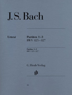 PARTITAS BK 1 NOS 1-3 BWV 825-827 URTEXT (O/P)